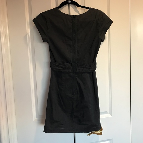 All Saints Alia Dress in Blue/Grey Color - Picture 4 of 6